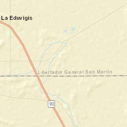 La Eduvigis Street Map