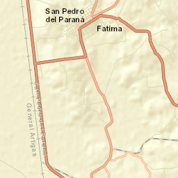 San Pedro del Paraná Street Map