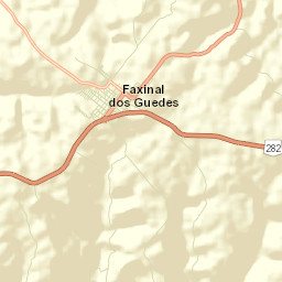 Faxinal dos Guedes Street Map