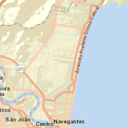 Navegantes Street Map