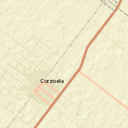 Corzuela Street Map