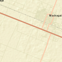 Machagai Street Map