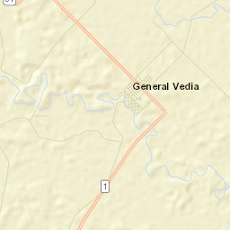 General Vedia Street Map