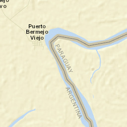 Puerto Bermejo Street Map