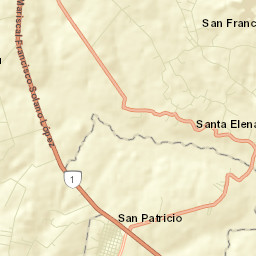 San Patricio Street Map
