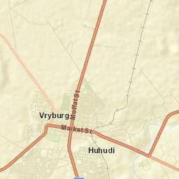 Vryburg Street Map