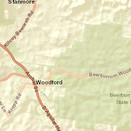 Woodford Street Map