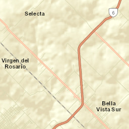 Bella Vista Street Map
