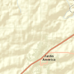 Jardín América Street Map