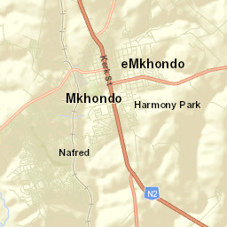 Piet Retief Street Map