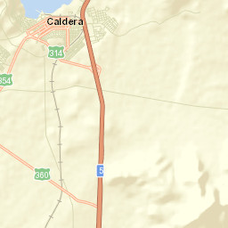 Caldera Street Map