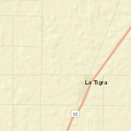 La Tigra Street Map