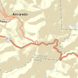 Arvoredo Street Map