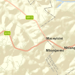 Nhlangano Street Map