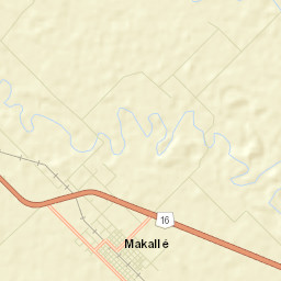 Makallé Street Map
