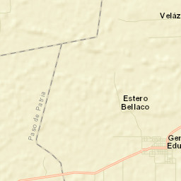 General José Eduvigis Díaz Street Map