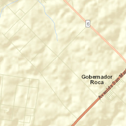 Gobernador Roca Street Map