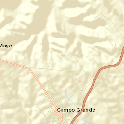 Campo Grande Street Map