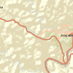 Joaçaba Street Map