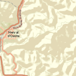 Herval d'Oeste Street Map