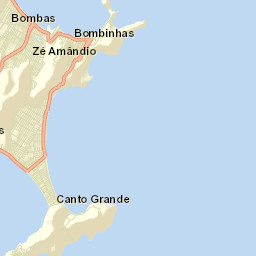 Bombinhas Street Map