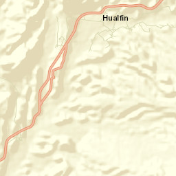 Hualfín Street Map