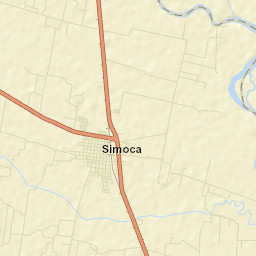 Departamento de Simoca Street Map