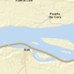Itatí Street Map