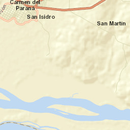 Carmen del Paraná Street Map