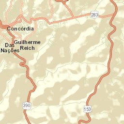 Concórdia Street Map