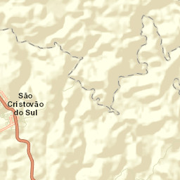 São Cristóvão do Sul Street Map