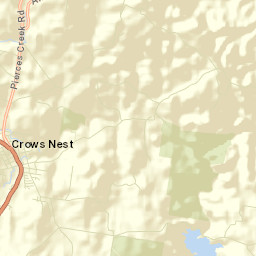 Crows Nest Street Map