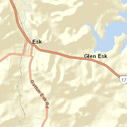 Esk Street Map