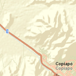 Copiapó Street Map