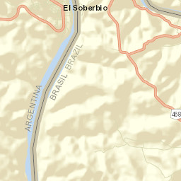 El Soberbio Street Map