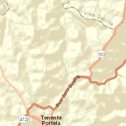 Tenente Portela Street Map
