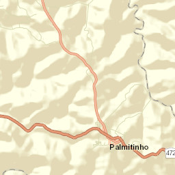 Palmitinho Street Map