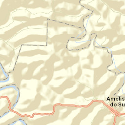 Ametista do Sul Street Map