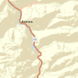 Aurora Street Map
