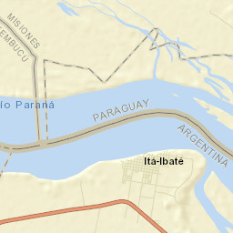 Itá Ibaté Street Map