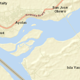 Juan de Ayolas Street Map