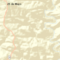 Veinticinco de Mayo Street Map