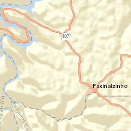 Faxinalzinho Street Map