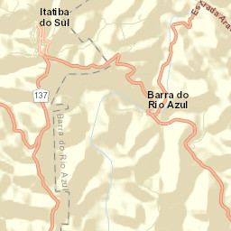Barra do Rio Azul Street Map