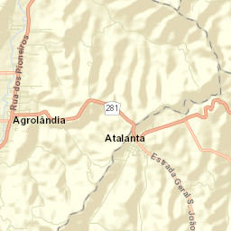 Atalanta Street Map