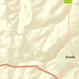 Vrede Street Map
