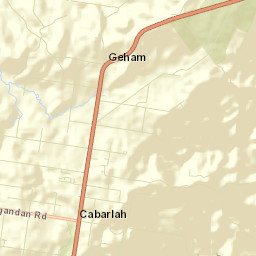 Cabarlah Street Map