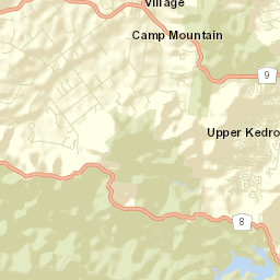 Camp Mountain Street Map