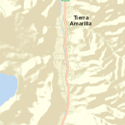 Tierra Amarilla Street Map