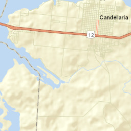 Candelaria Street Map